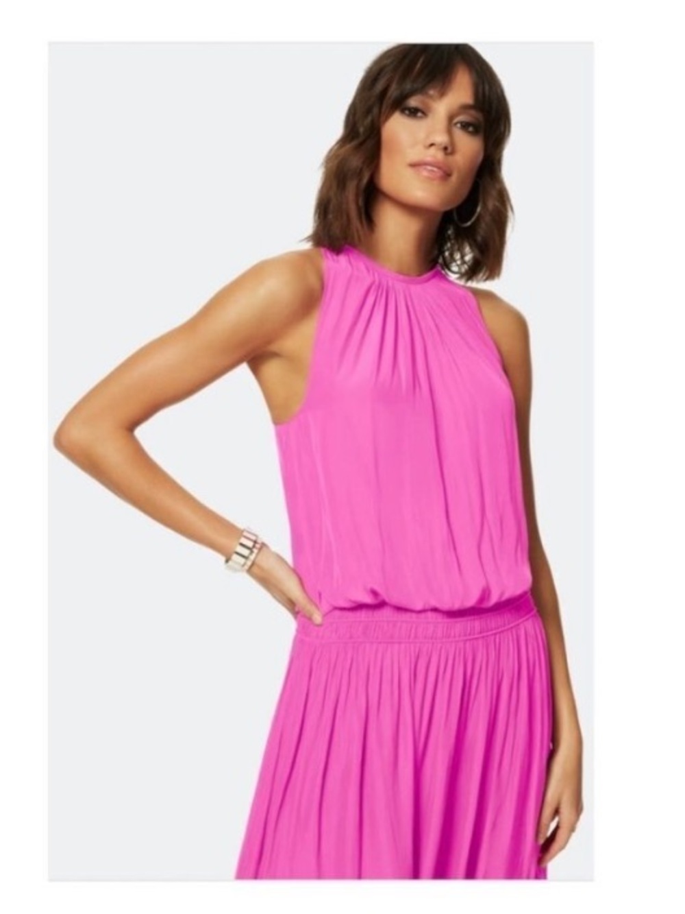 Ramy Brook Audrey sleeveless midi dress